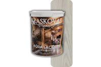 Красковар Лак-антисептикдля дерева и камня Aqua Lacquer Белый 0,9 л