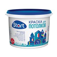 Старт Краска .3кг д/потолка бел