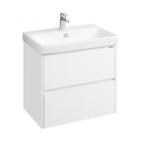 СКАНДИ 70 (тумба бел мат/бел глянц1A251801SD010 +1WH501628 раковина Адриана70)