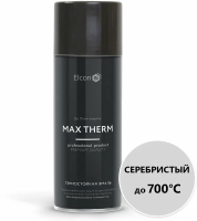 ЭЛКОН Эмаль термост. ELCON серебристая (до 700 С) 520мл аэрозоль