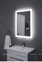 Зеркало Алассио 7085 с LED подсветкой, 700х850x32 мм, инфракр выкл( 196633) РАСПРОДАЖА