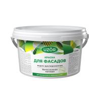 Узор Краска фасад 1,3 кг бел