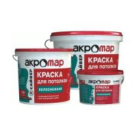 Акромар  д/Потолков  1кг,белоснеж Краска акрил.