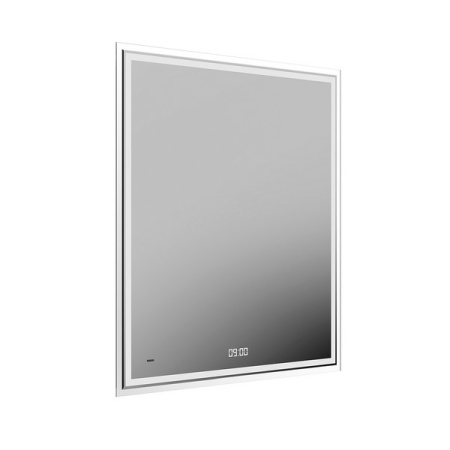 Зеркало TECNO c LED 70 с подсветкой, TE.mi.70 с функцией антизапотевание, белый глянцевый