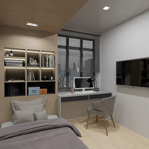 Проект комнаты для подростка